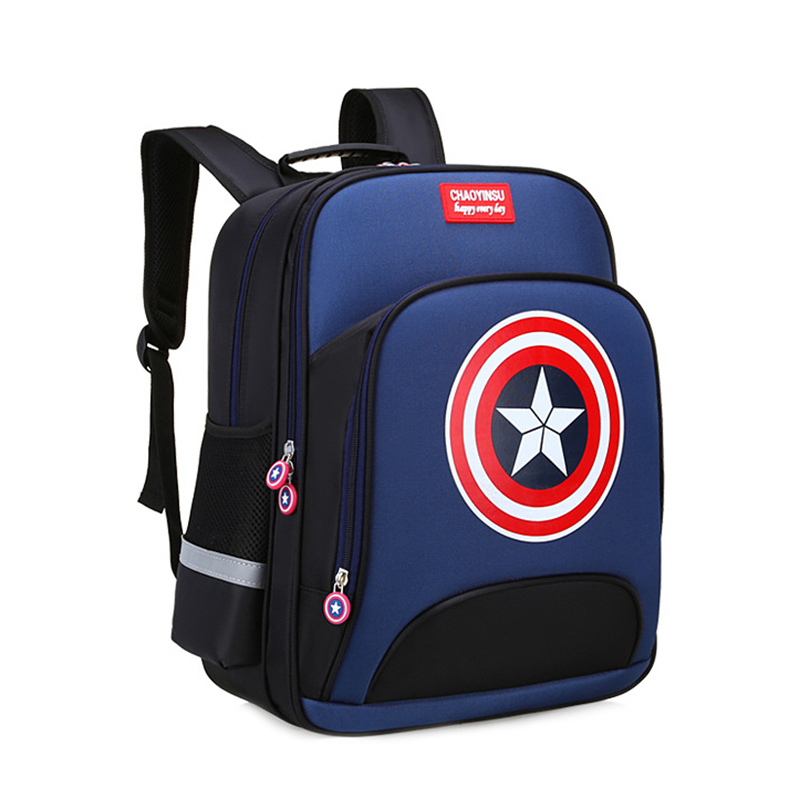 Рюкзак з принтом щита Капітан Америка